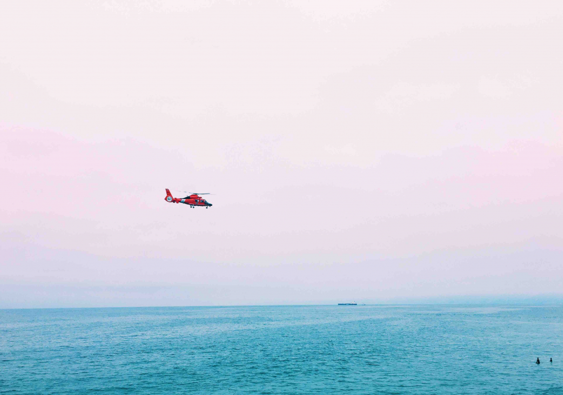 Sauvetage en mer par hélicoptère
